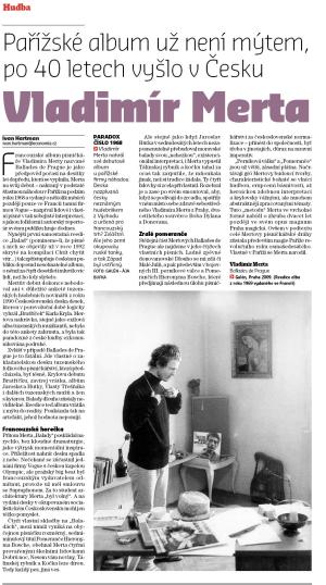 Pařížské album už není mýtem, po 40 letech vyšlo v Česku